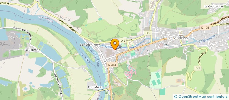 localisation de l'entreprise SARL FRESSARD  LES ANDELYS