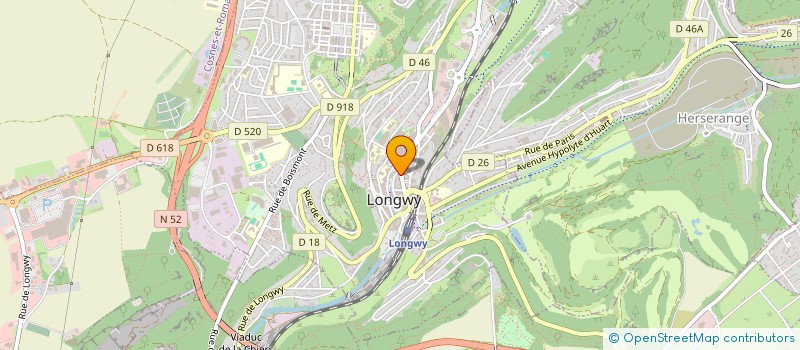 localisation de l'entreprise SARL FREY à LONGWY