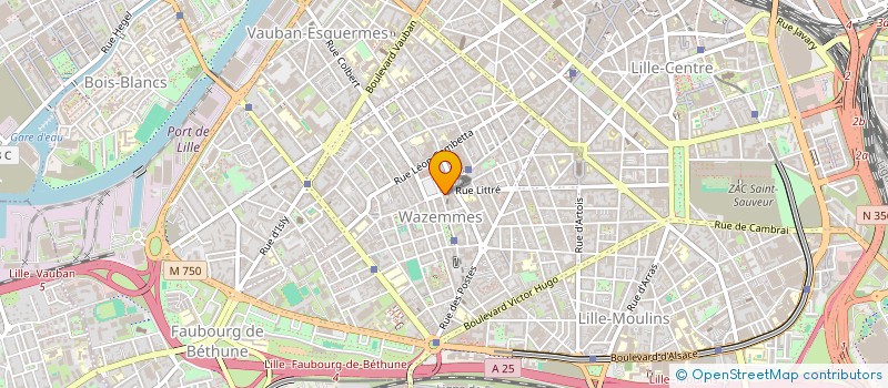 localisation de l'entreprise SARL FRIC-FRAC à LILLE