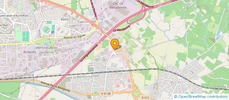 localisation de l'entreprise SARL FRIGEL DISTRIBUTION à VILLENEUVE-LES-BEZIERS