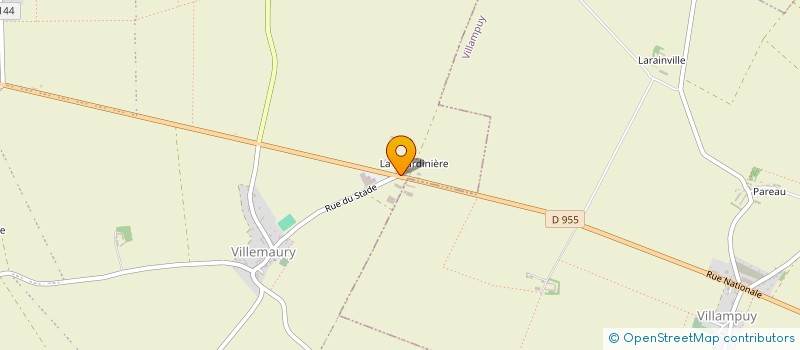 localisation de l'entreprise SARL FRIGESTOCK à VILLEMAURY