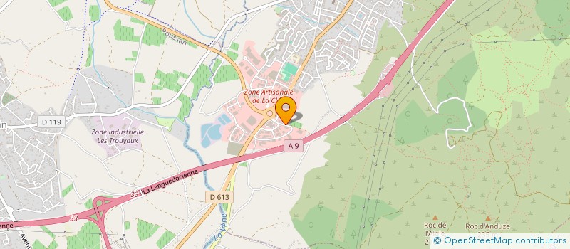 localisation de l'entreprise SARL FRIGEXQUIS  GIGEAN