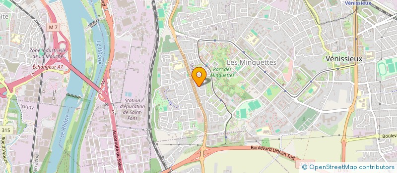 localisation de l'entreprise SARL FRIMAGEL à VENISSIEUX