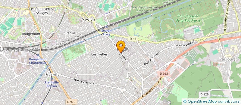 localisation de l'entreprise SARL FRISON à SEVRAN