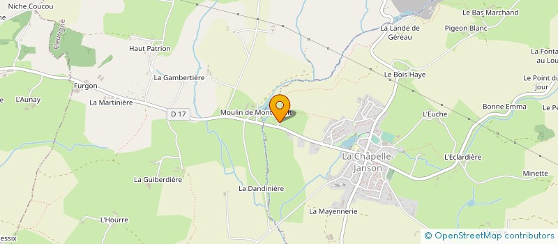 localisation de l'entreprise SARL FRITEAU à LANDEAN
