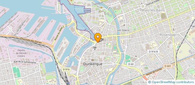 localisation de l'entreprise SARL FRITERIE DE LA CROIX à DUNKERQUE
