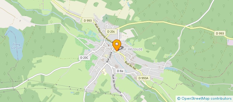 localisation de l'entreprise SARL FRITSCH LHUILLIER à CIREY-SUR-VEZOUZE
