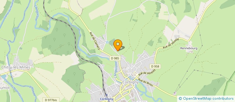 localisation de l'entreprise SARL FRITSCH MARBRERIE à CORBIGNY
