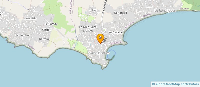 localisation de l'entreprise SARL FRIZON MENES à SARZEAU