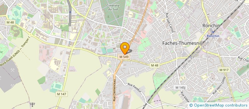 localisation de l'entreprise SARL FRJ CONFORT à WATTIGNIES