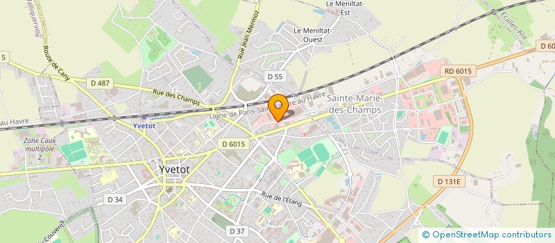 localisation de l'entreprise SARL FROID CAUX INDUSTRIE à YVETOT