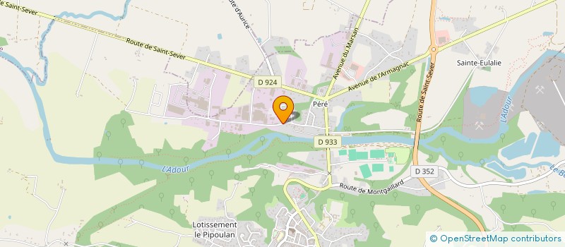 localisation de l'entreprise SARL FROID CLIMATISATION LANDES à SAINT-SEVER