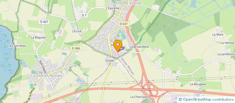 localisation de l'entreprise SARL FROID OUEST à CHATEAUNEUF-D'ILLE-ET-VILAINE