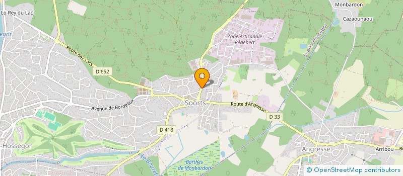 localisation de l'entreprise SARL FROMAGERIE DE SOORTS à SOORTS-HOSSEGOR