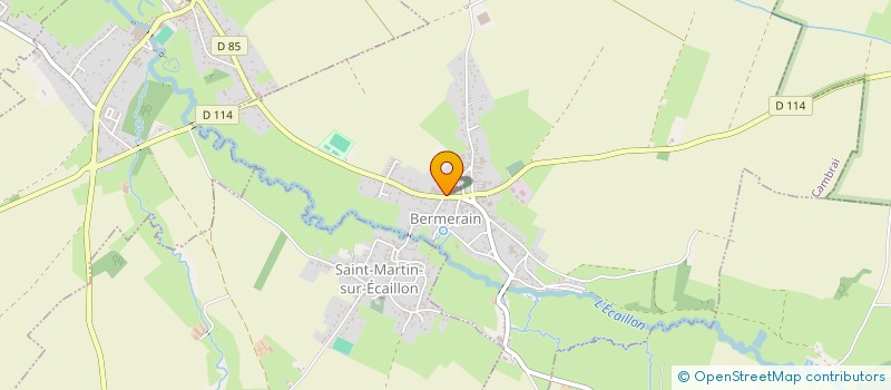 localisation de l'entreprise SARL FROMONT à BERMERAIN