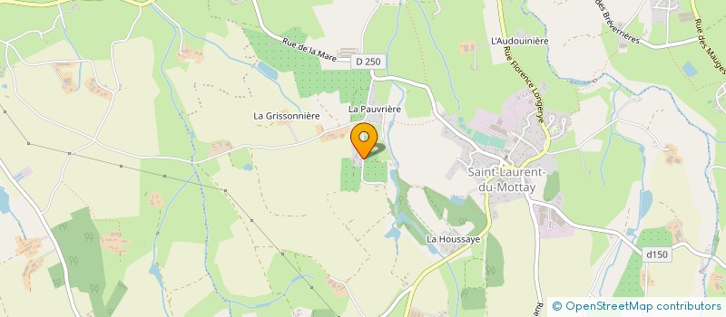 localisation de l'entreprise SARL FRUIT-BIO  MAUGES-SUR-LOIRE