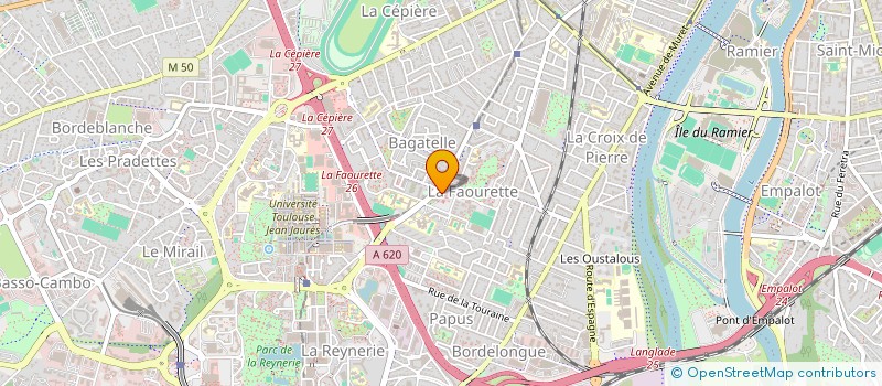 localisation de l'entreprise SARL FRUIT D ETE à TOULOUSE