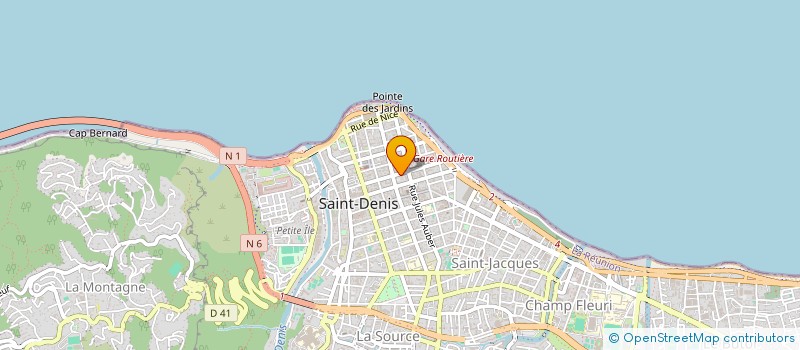 localisation de l'entreprise SARL FRUITI à SAINT-DENIS
