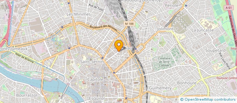 localisation de l'entreprise SARL FRUITS ET LEGUMES FLORES à TOULOUSE