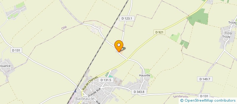 localisation de l'entreprise SARL FRUITS ROUGES à BAILLEAU-LE-PIN