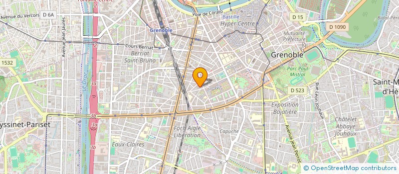 localisation de l'entreprise SARL FRUMY à GRENOBLE
