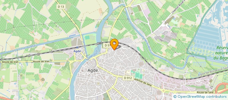 localisation de l'entreprise SARL FSR  AGDE