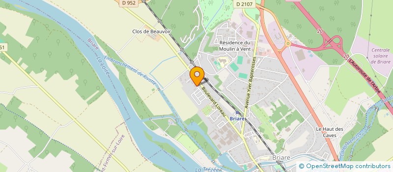 localisation de l'entreprise SARL FTT RAVALEMENT  BRIARE