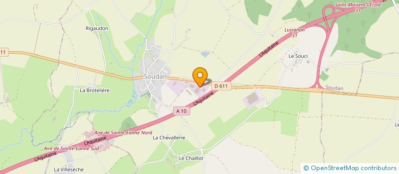 localisation de l'entreprise SARL FUBO à SOUDAN