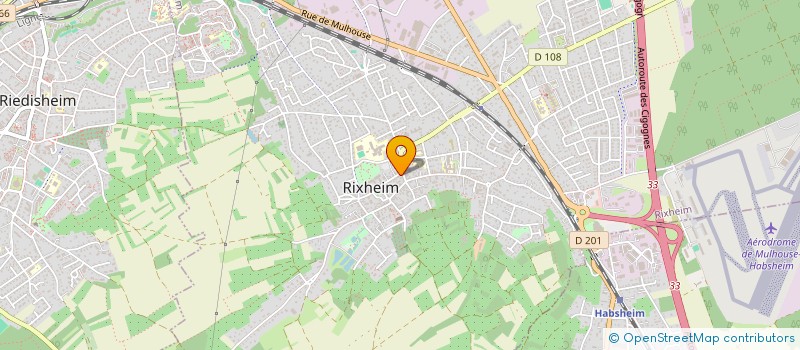 localisation de l'entreprise SARL FUCHS THAN à RIXHEIM