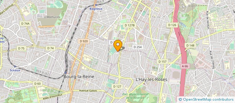 localisation de l'entreprise SARL FUCHSINE  CACHAN