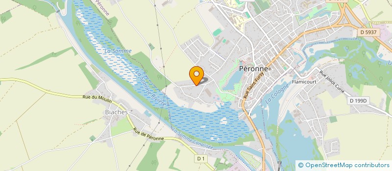 localisation de l'entreprise SARL FUCO à PERONNE