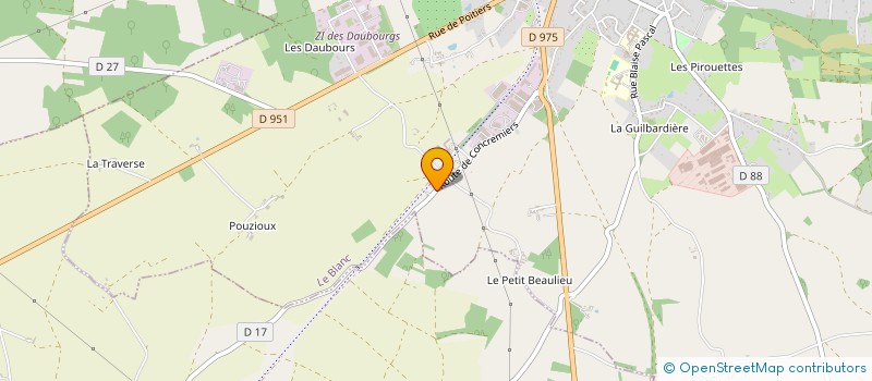 localisation de l'entreprise SARL FUENTES à LE BLANC