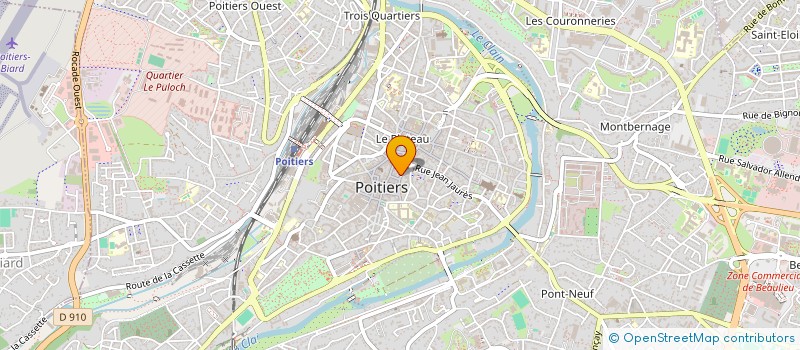 localisation de l'entreprise SARL FUMERON à POITIERS