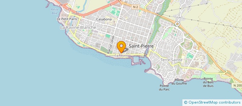 localisation de l'entreprise SARL FUN BIKE à SAINT-PIERRE
