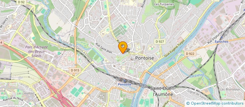 localisation de l'entreprise SARL FUN JEUX  PONTOISE