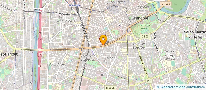 localisation de l'entreprise SARL FUNELOG à GRENOBLE