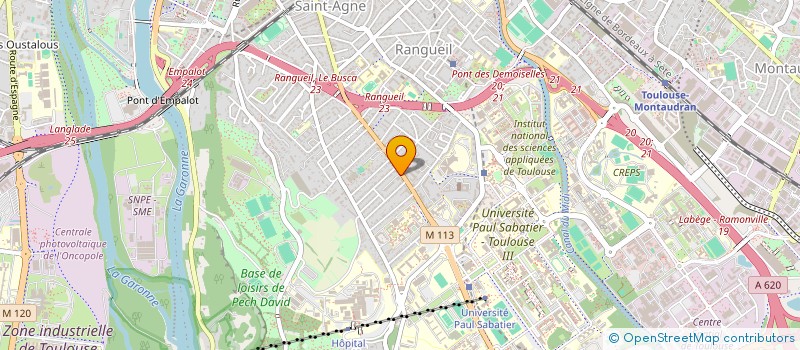 localisation de l'entreprise SARL FUSION à TOULOUSE