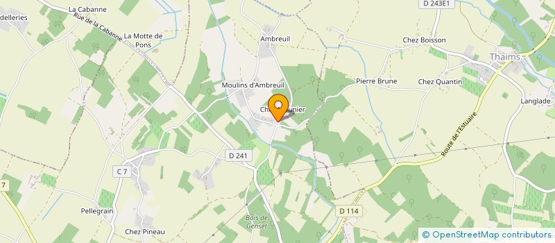 localisation de l'entreprise SARL FUTURA FRANCE  GREZAC