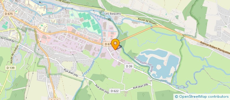 localisation de l'entreprise SARL FUZYON  PONT-AUDEMER