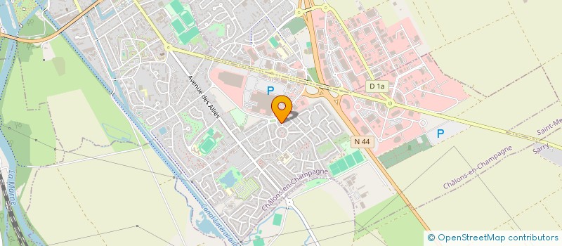 localisation de l'entreprise SARL FYB  CHALONS-EN-CHAMPAGNE