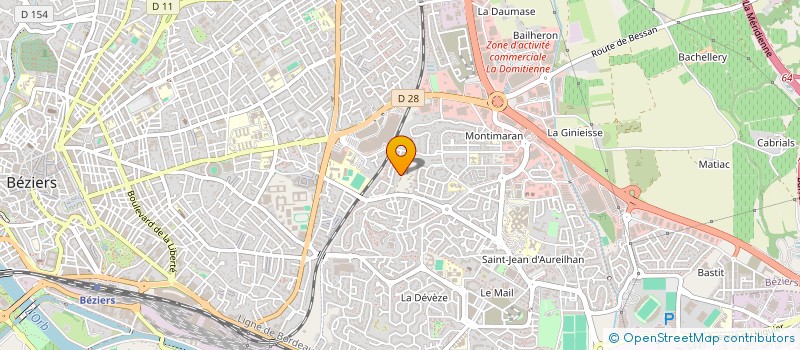 localisation de l'entreprise SARL FYDM à BEZIERS