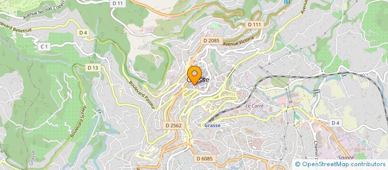 localisation de l'entreprise SARL G à GRASSE