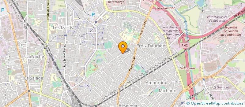 localisation de l'entreprise SARL G.B.D INVESTISSEMENTS à TOULOUSE