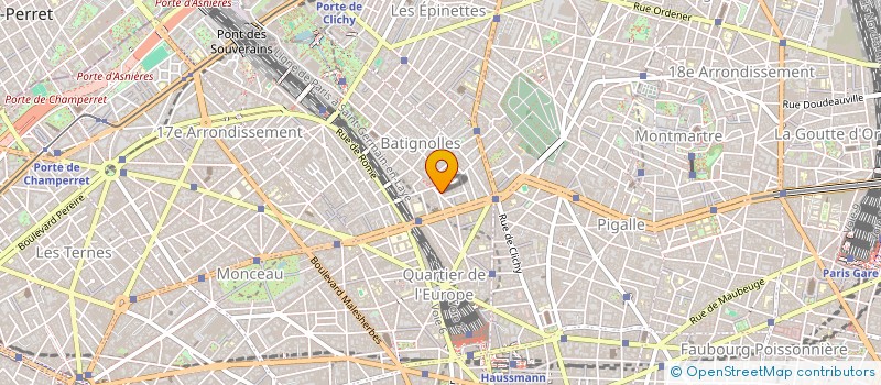 localisation de l'entreprise SARL G.B.R  PARIS