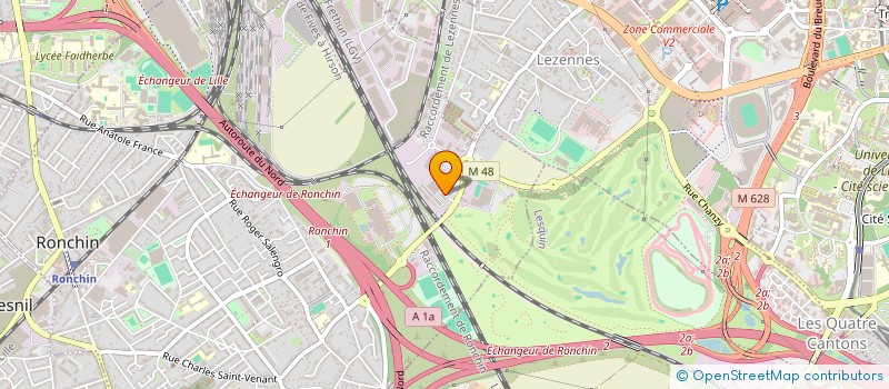 localisation de l'entreprise SARL G-BATI  RONCHIN