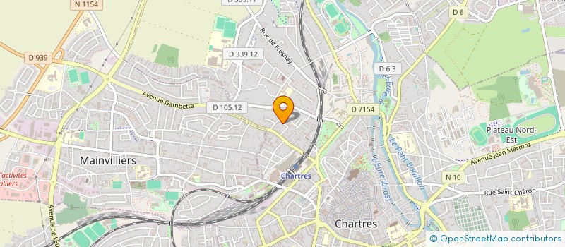 localisation de l'entreprise SARL G.C.  AURILLAC