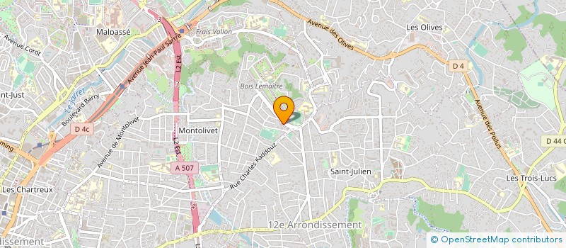 localisation de l'entreprise SARL G.C.M. à MARSEILLE