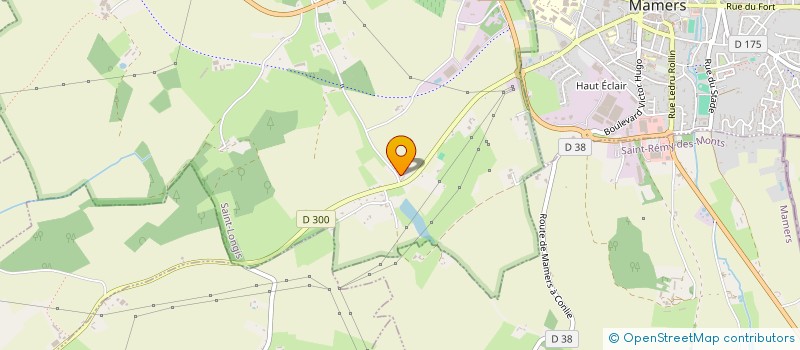 localisation de l'entreprise SARL G.C. SERVICE FORESTIER  SAINT-LONGIS