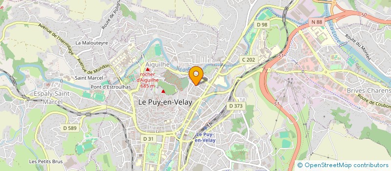 localisation de l'entreprise SARL G.CONIASSE  LE PUY-EN-VELAY