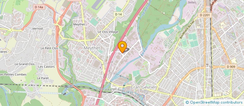 localisation de l'entreprise SARL G. COURTOIS à ANNECY